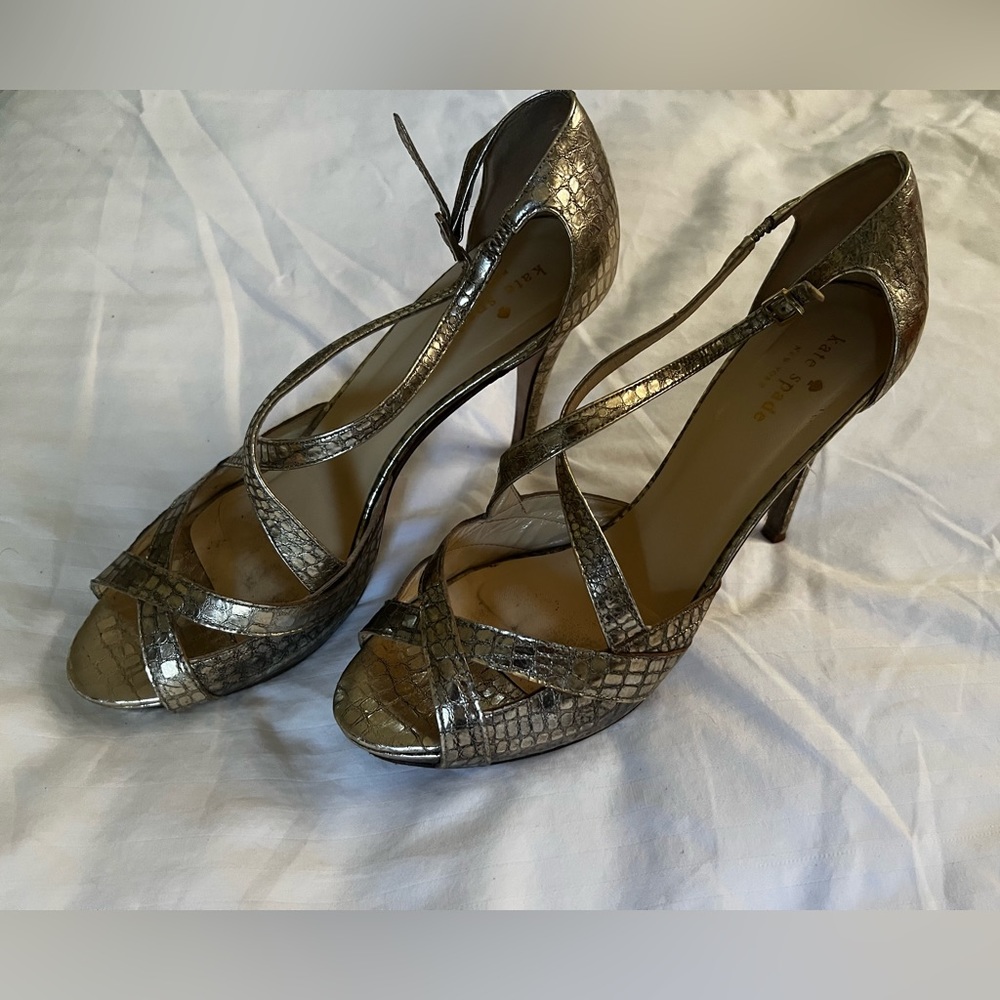 Kate Spade strappy heels